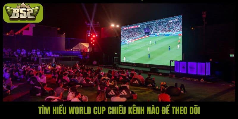 Tìm hiểu World Cup chiếu kênh nào để theo dõi